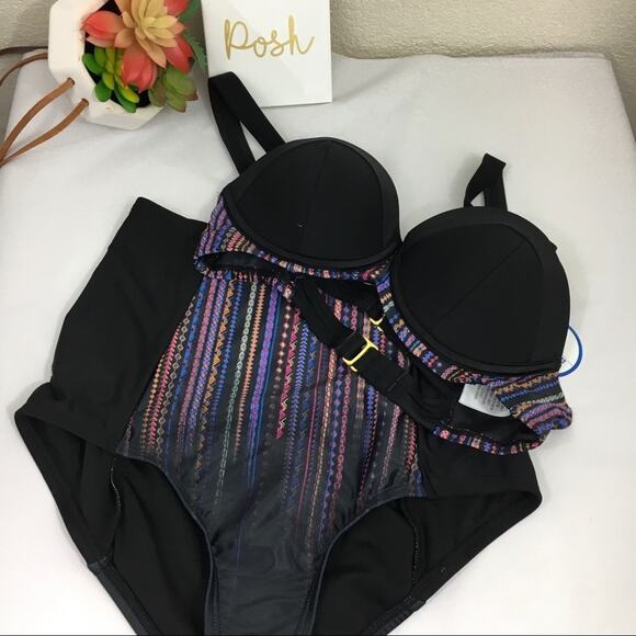 NWT Swimsuits for All Madame Jai swimsuit set - Picture 1 of 7